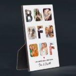 Best Friend Photo Collage Personalised BFF Photo  Plaque<br><div class="desc">Best Friend Photo Collage Personalised BFF Photo</div>