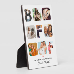 Best Friend Photo Collage Personalised BFF Photo  Plaque