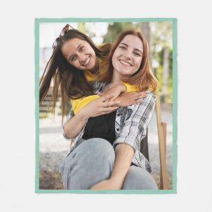 Best Friend Photo Personalised BFF Throw Gift Fleece Blanket