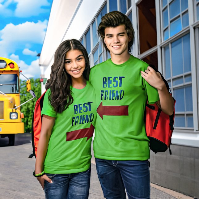Best Friend Pointing Red Arrow T-Shirt (Creator Uploaded)