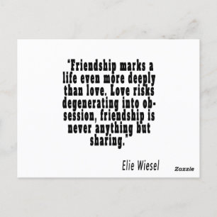 Best Friend Quotes friendship motivational phrases Postcard