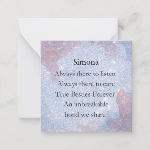 Best Friend’s Forever Cute Gifts For Best Friend’s Card
