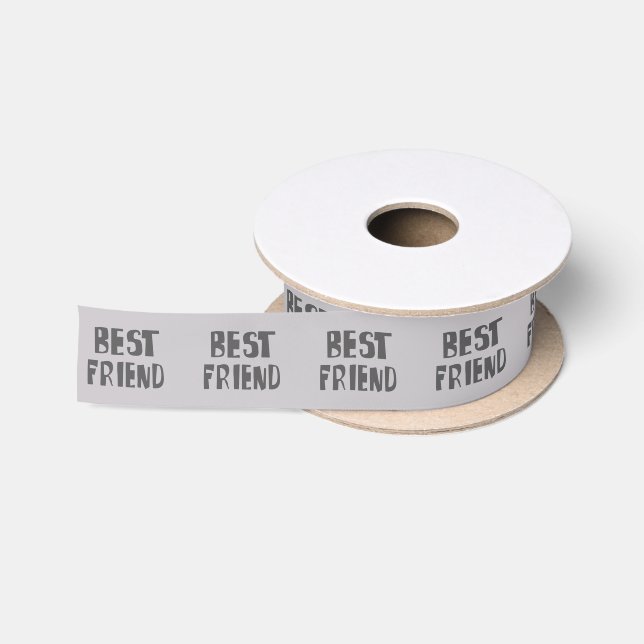 Best Friend Satin Ribbon (Spool)