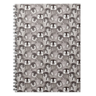Best Friend-Watercolor Baby Penguin  Notebook