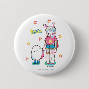 Best Friends, 2¼ Inch Round Button