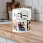 Best Friends 3 Photo Collage Keepsake Coffee Mug<br><div class="desc">Celebrate your friendship with the Best Friends 3 Photo Collage Keepsake Coffee Mug. This personalised mug features a beautifully arranged collage of three cherished photos, capturing unforgettable moments with your best friends. Crafted from high-quality materials, it’s perfect for enjoying your favourite beverages while reminiscing about the good times. The elegant...</div>