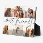 Best Friends 6 Photo Collage Plaque