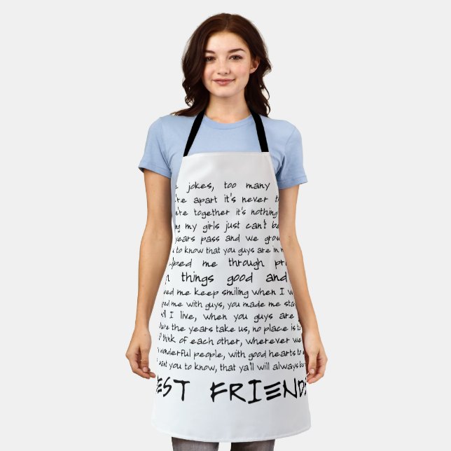 Best friends apron (Worn)