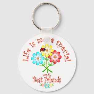 Best Friends are Special Key Ring