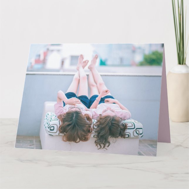 BEST FRIENDS BESTIE BFF BIRTHDAY CARDS FOR HER (Front)