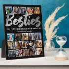 Best Friends | Besties Photo Collage Plaque