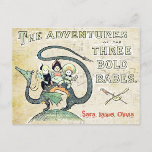 Best Friends BFF Dragon 3 Bold Babes Postcard