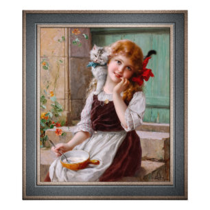 Best Friends by Emile Vernon Retouched by Xzendor7 Photo Print