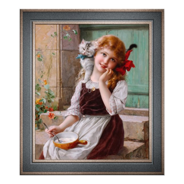 Best Friends by Emile Vernon Retouched by Xzendor7 Photo Print (Front)