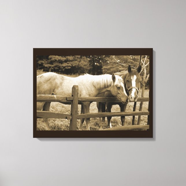 Best Friends Canvas Print (Front)