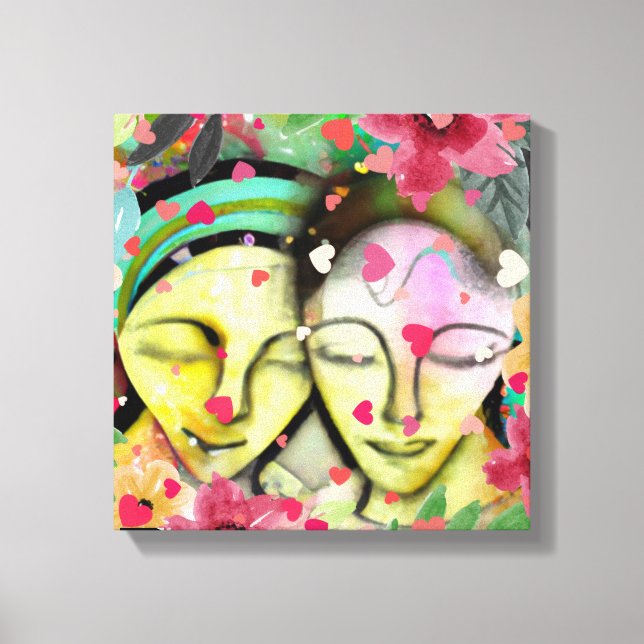 Best Friends Collection Canvas Print (Front)