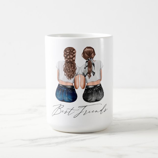 Best Friends Custom Mug (Center)