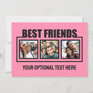 Best Friends custom photos, text & colour