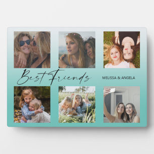 Best Friends Customised Photo Collage Plaque