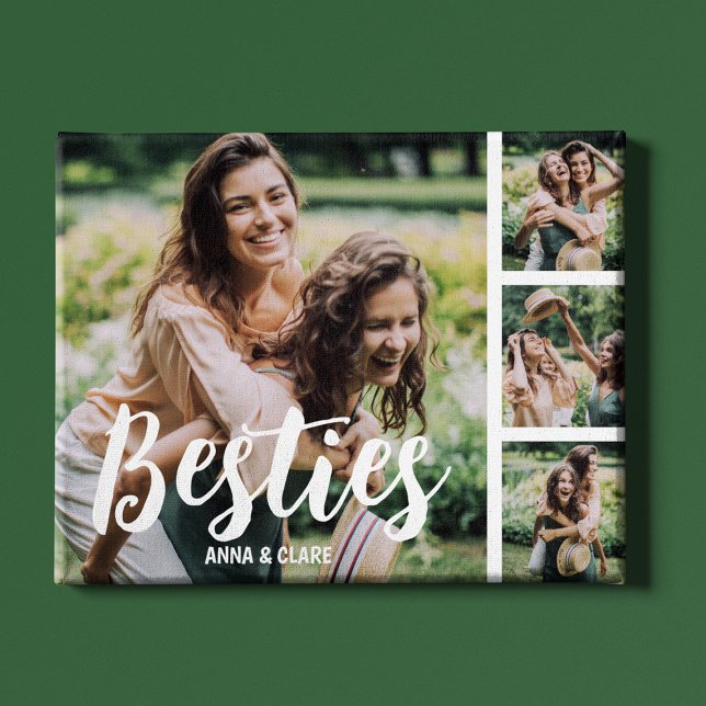 Best Friends Customised Photo Collage Plaque (Creator Uploaded)