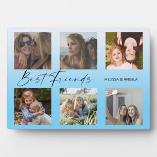 Best Friends Customised Photo Collage Plaque