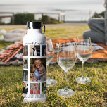 Best Friends Customised Photo Collage Water Bottle<br><div class="desc">This modern best friends, photo collage insulated bottle is the perfect gift for your best friend, featuring 18 of your favourite photographs, the text BESTIES, BEST FRIENDS, BFF, and then personalise with your names. Fantastic as a present for christmas, graduation, galatines, birthday or gift any other special occassion, the font...</div>