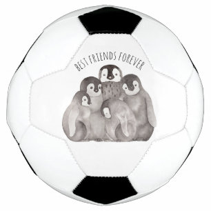 Best Friends Emperor Penguins Football