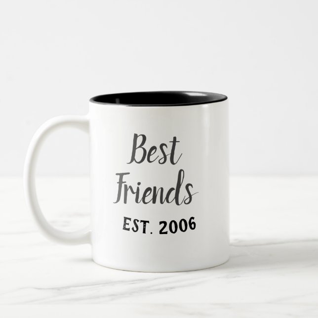 Best Friends Established Mug (Left)