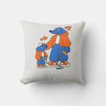 Best Friends : Father and son Blue Dog Duo ( Orang