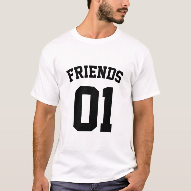 Best Friends For 3 - friends 01 T-Shirt (Front)