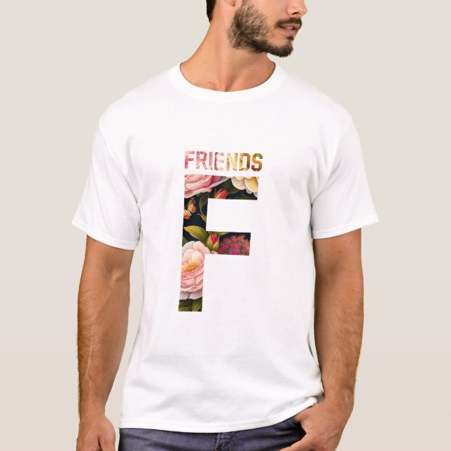 Best Friends for 3 - Friends T-Shirt (Front)