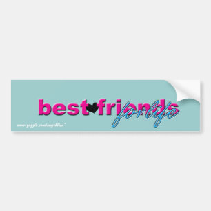 "Best Friends for Life" Bumper Sticker