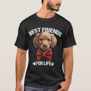 Best Friends for Life Cute Puppy T-Shirt