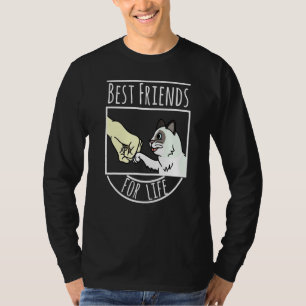 Best Friends For Life Ragdoll Cat Pet T-Shirt