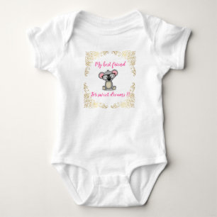 Best Friends For Sweet Dreams Baby Bodysuit