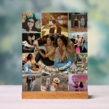 Best Friends Forever 11 Photo Collage Friendship