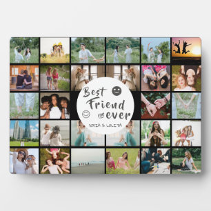 Best Friends Forever 28-Photo Collage Plaque 