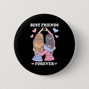 Best Friends Forever 6 Cm Round Badge