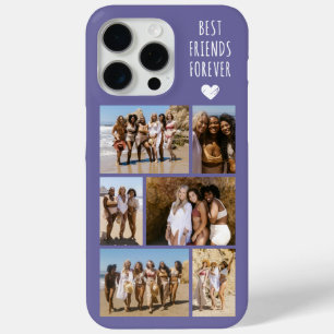 Best Friends Forever 6 Photo Purple iPhone 15 Pro Max Case