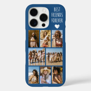 Best Friends Forever 8 Photo Blue iPhone 16 Pro Case
