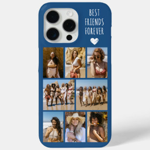 Best Friends Forever 8 Photo Blue iPhone 15 Pro Max Case