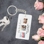 Best friends forever BFF custom photo names Key Ring<br><div class="desc">A gift for your best friend(s) for birthdays,  Christmas or a special event. Black text: Best Friends Forever,  written with a trendy hand lettered style script. Personalise and use your own photos and names.</div>