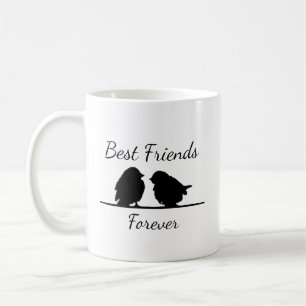 Best Friends Forever, BFF Cute Birds Coffee Mug