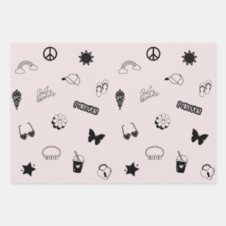 Best Friends Forever BFF Gift Wrapping Paper