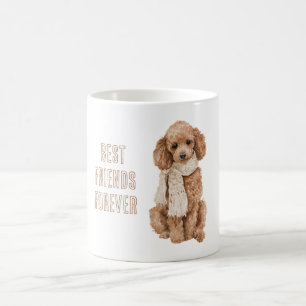 Best Friends Forever Brown Dog Coffee Mug