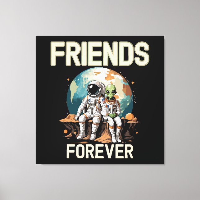 Best Friends Forever  Canvas Print (Front)
