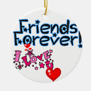 **BEST FRIENDS FOREVER** CHRISTMAS ORNAMENT