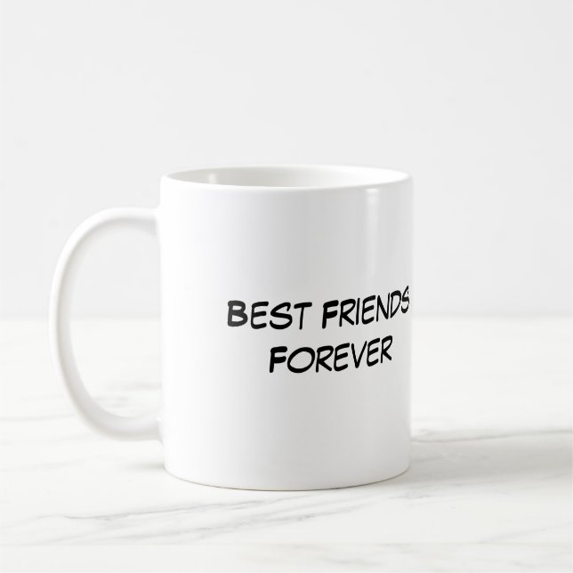 Best Friends Forever Coffee Mug (Left)