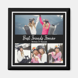 Best Friends Forever Custom Photo Magnet