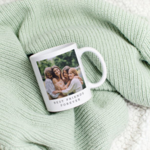 Best Friends Forever Custom Photo Personalised  Coffee Mug